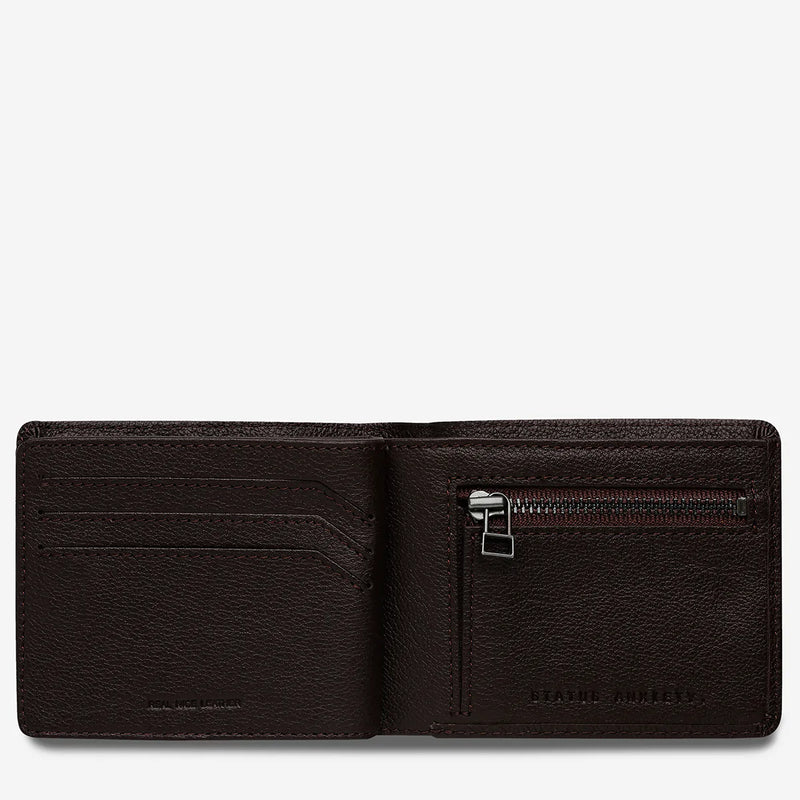 Status Anxiety - Leonard Wallet - Chocolate