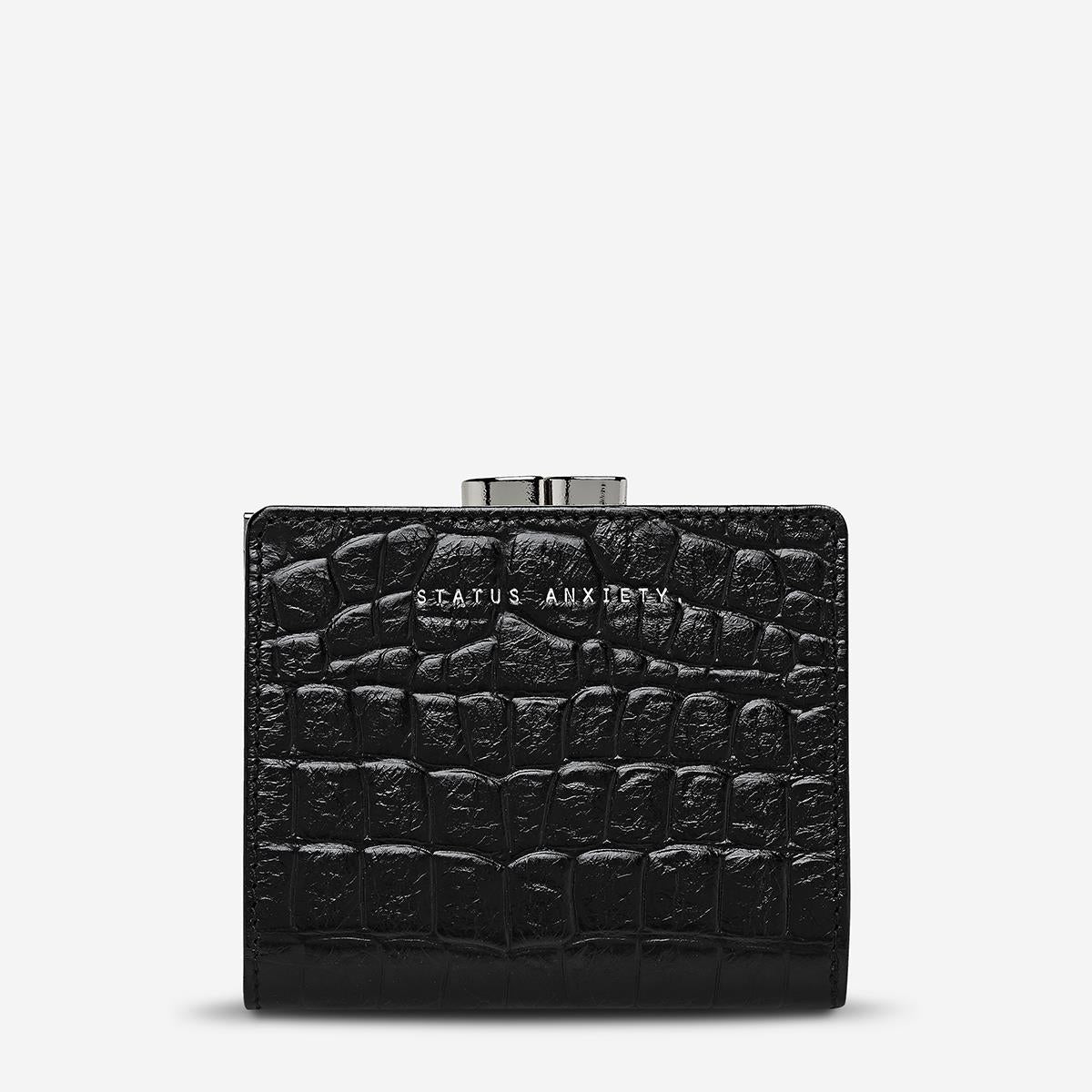 STATUS ANXIETY - AS YOU WERE - BLACK CROC EMBOSS