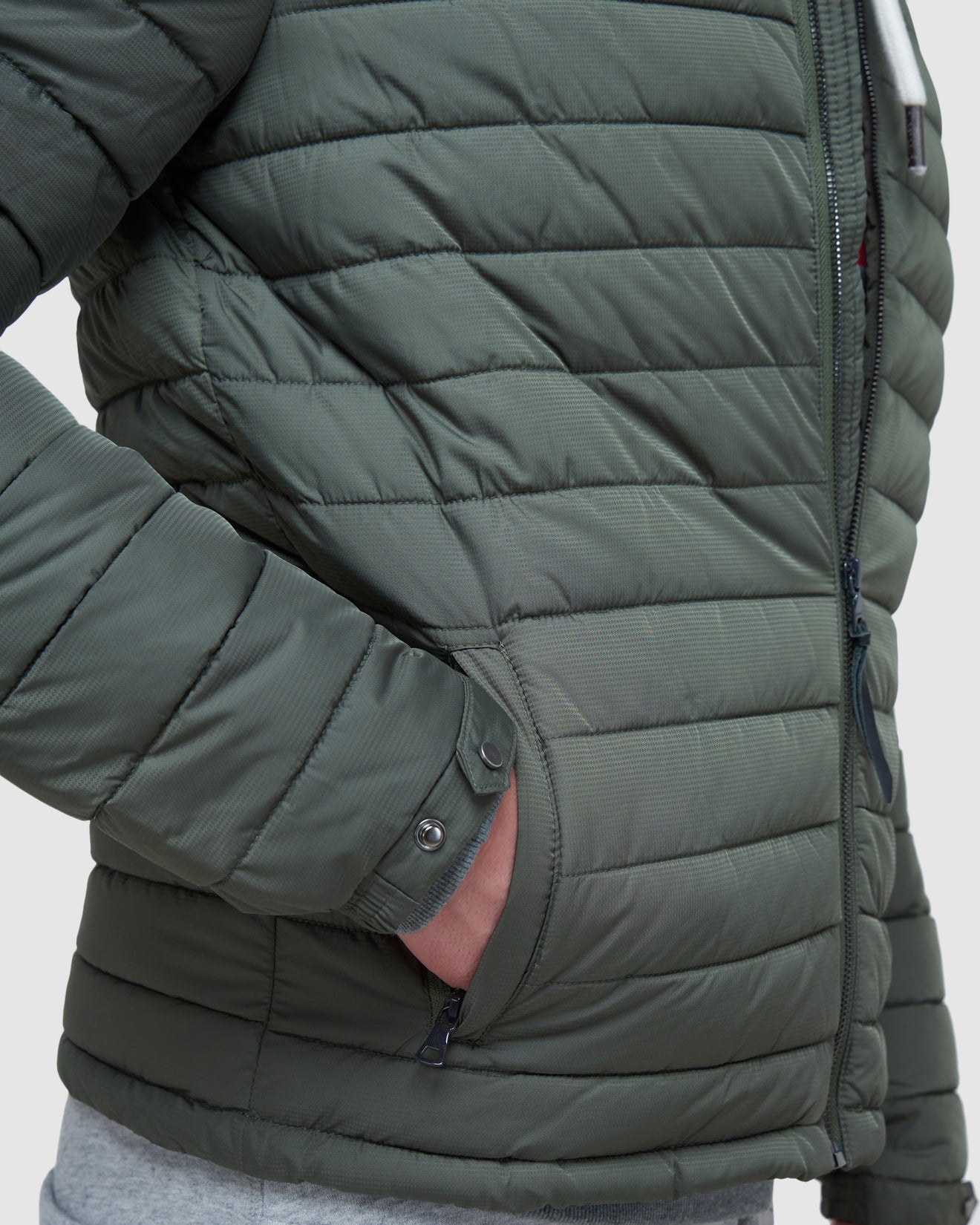 Superdry - Studios Non Hooded Fuji Thyme Green