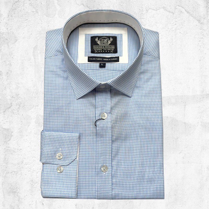 Thomson and Richards - Lecce Aqua L/S Shirt