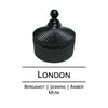 Cove Collection - Carousel Candle Black London