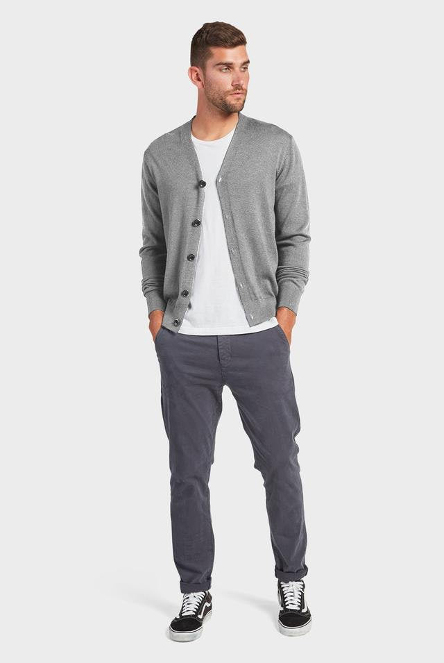 Gray online cardigan mens