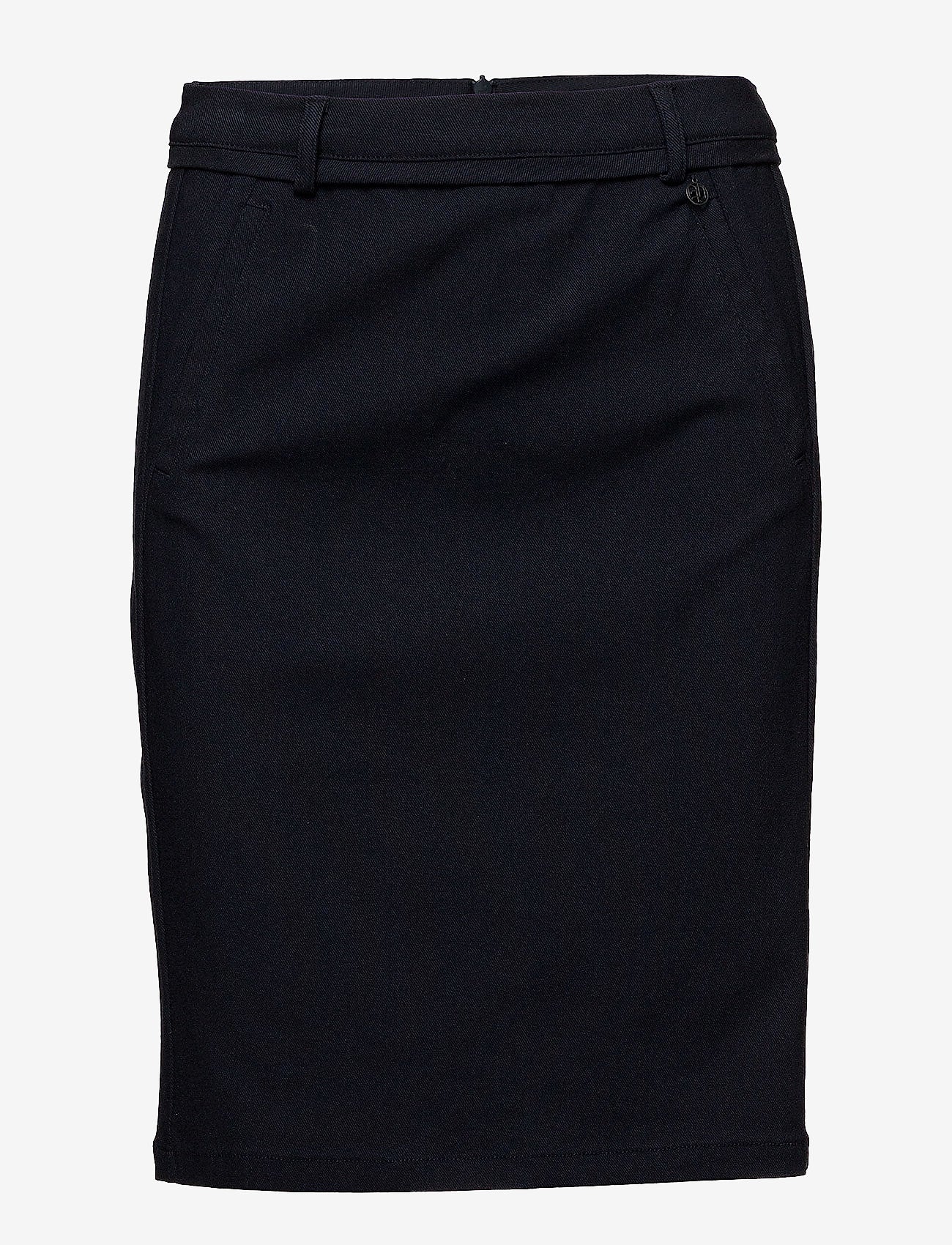 minus carma skirt black iris/navy work skirt