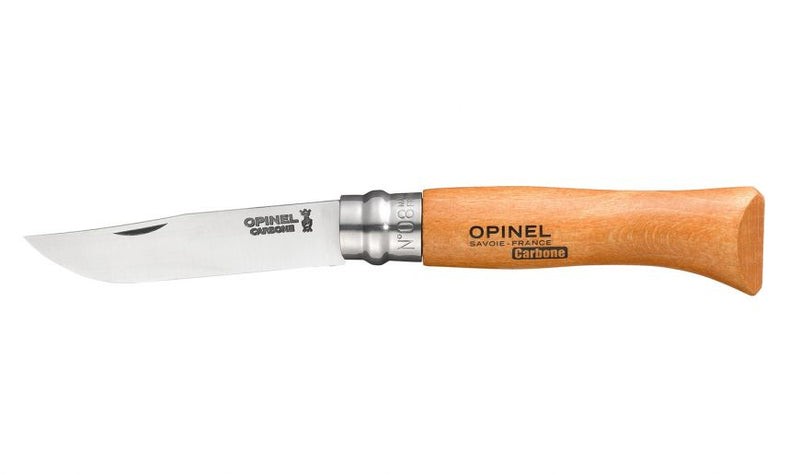 OPINEL - Traditional #08 Carbon Steel 8.5cm Knife
