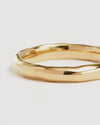 By Charlotte - Lover Medium Ring 18k Gold Vermeil