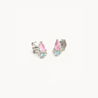 By Charlotte - Cherished Connections Stud Earrings Sterling Silver