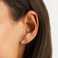 By Charlotte - Cherished Connections Stud Earrings Gold Vermeil