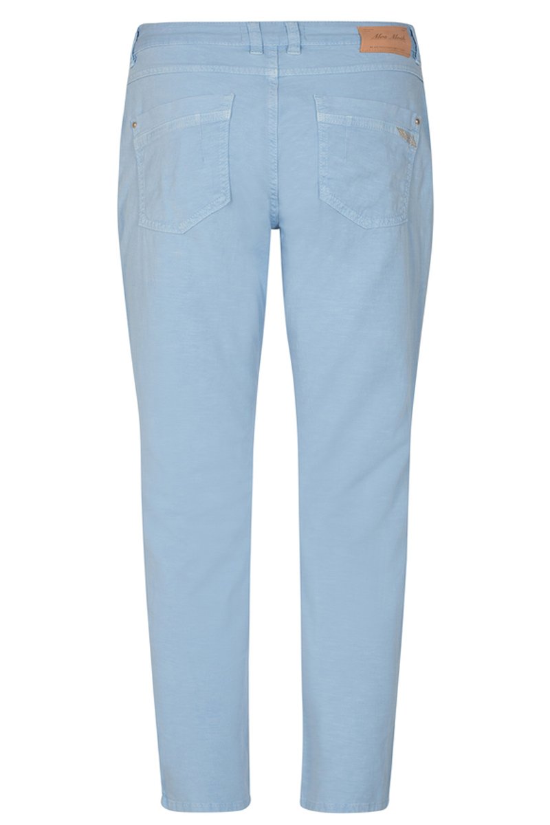 Shop online mos mosh sharon GD pant in chambray blue back hunterminx