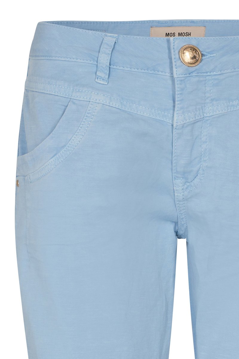 Shop online mos mosh sharon GD pant in chambray pocket detail pant hunterminx