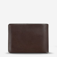 status anxiety wallet jonah chocolate back