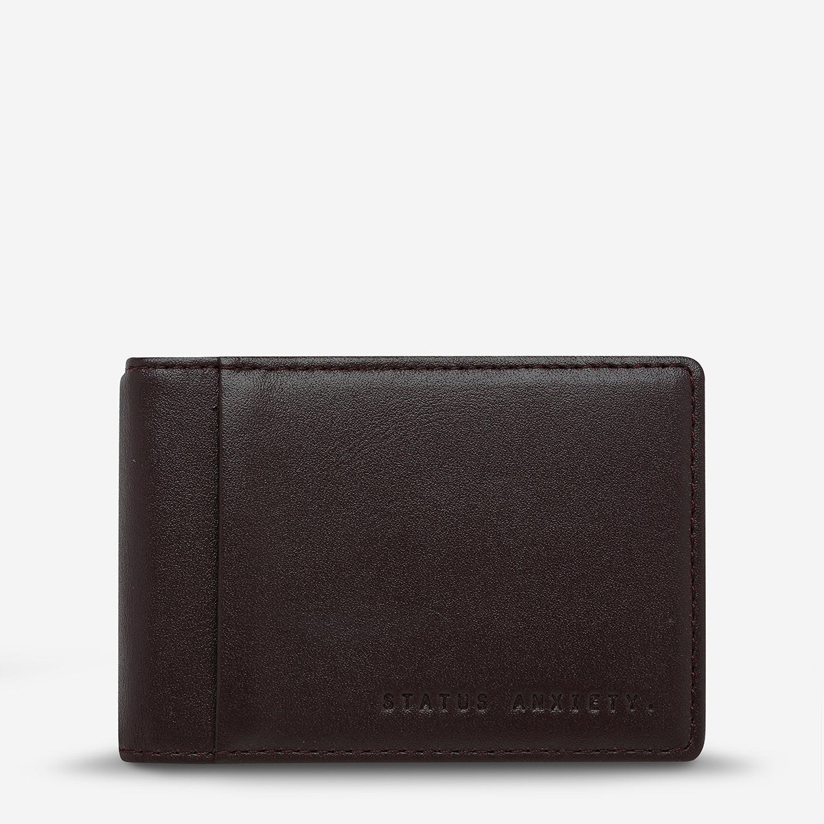 status anxiety wallet melvin brown front