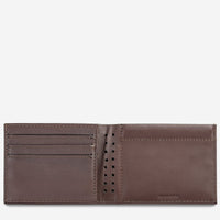 status anxiety wallet noah chocolate open