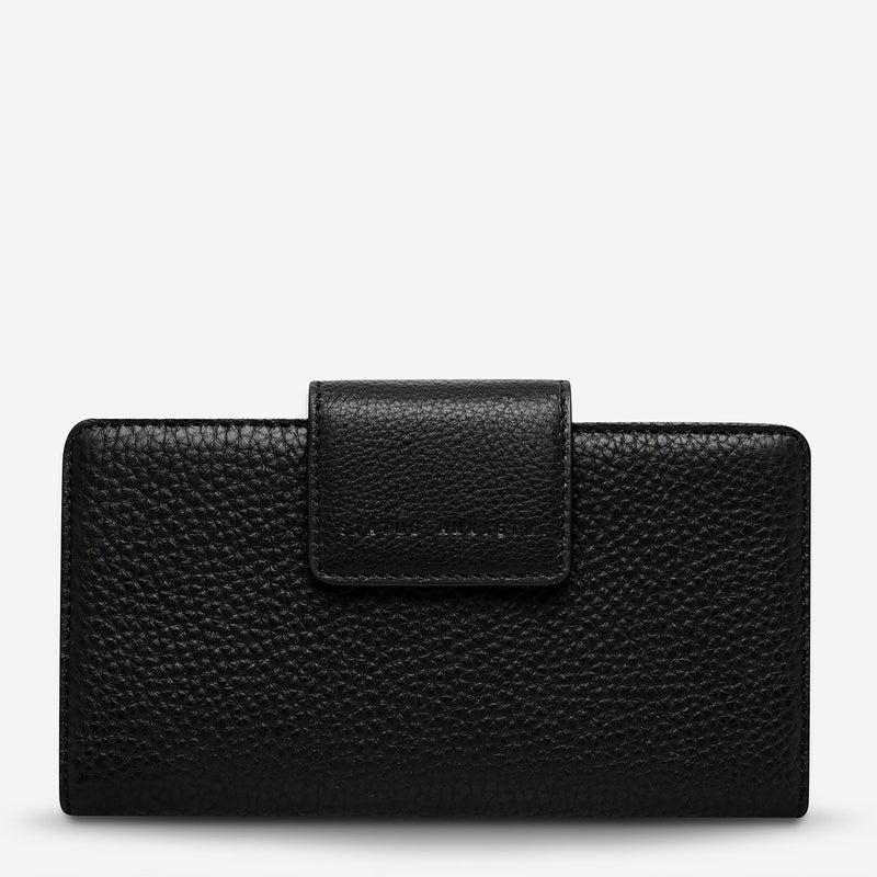 status anxiety wallet black ruins front