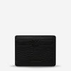status anxiety wallet together for now black back