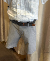 Tokyo Laundry - Pomona Short with Belt Grey Oxford