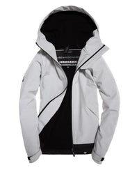 Grey Hooded SD Windtrekker jacket by Superdry